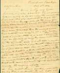 Letter from J.E.A. Masters to Josiah Masters, November 11, 1812
