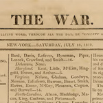 The War, 18 July 1812 (vol. 1, no.4)