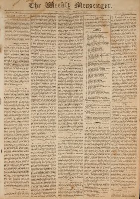 The Weekly Messenger, 16 April 1813