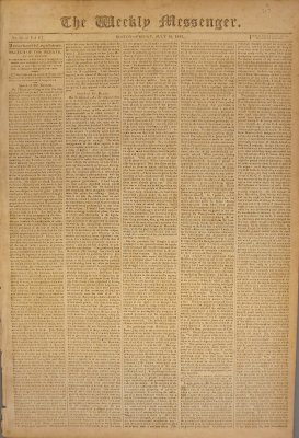 The Weekly Messenger, Vol.2 No.39- July 16, 1813