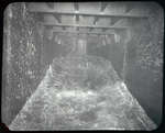 Canadian Niagara Power Company Glass Slide - Water rushing through tunnel