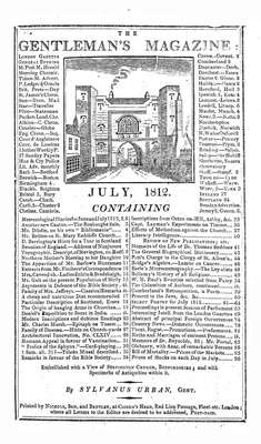 The Gentleman's Magazine and Historical Chronicle - 1812 July