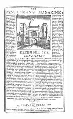 The Gentleman's Magazine and Historical Chronicle - 1812 December