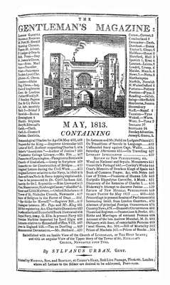 The Gentleman's Magazine and Historical Chronicle - 1813 May