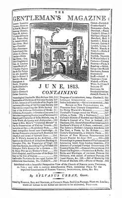 The Gentleman's Magazine and Historical Chronicle - 1813 June