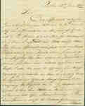 Letter Regarding an Affidavit discussing the Half Pay of Daniel Shannon, Ensign- June 13, 1820