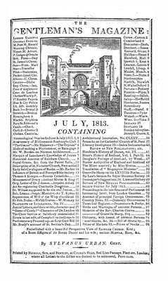 The Gentleman's Magazine and Historical Chronicle - 1813 July