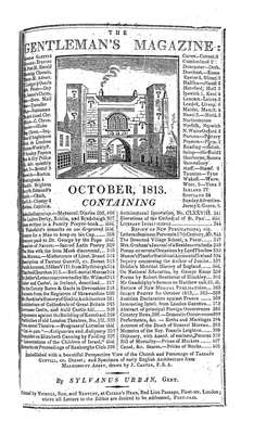 The Gentleman's Magazine and Historical Chronicle - 1813 October