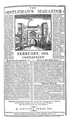 The Gentleman's Magazine and Historical Chronicle - 1814 February