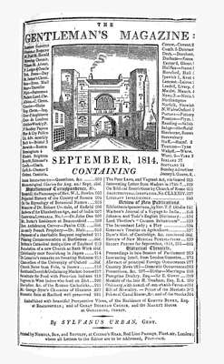 The Gentleman's Magazine and Historical Chronicle - 1814 September