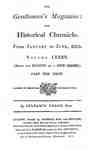 The Gentleman's Magazine and Historical Chronicle - 1815 January to June Index and Selected Pages