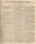 The New York Weekly Museum Newspaper, Vol. II, No.25- October 23, 1813