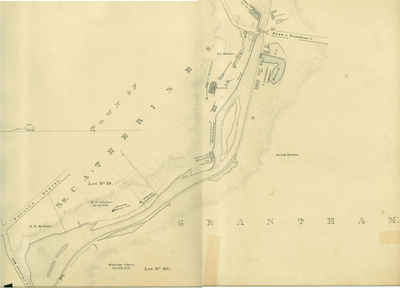 Second Welland Canal - Book 1, Survey Map 10 - St. Catharines