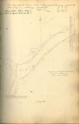 Welland Canal Survey of Lands Elijah Shotwell, 1834