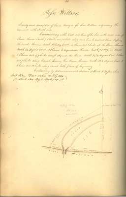 Welland Canal Survey of Lands Jesse Wilson, 1834