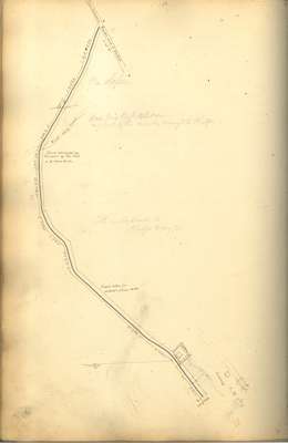 Welland Canal Survey of Lands St. Catharines Ditch, 1831