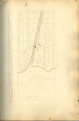 Welland Canal Survey of Lands Welland Canal Company Land in Thorold, 1834