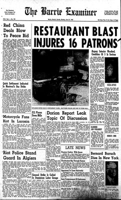 Barrie Examiner, 21 Jun 1965