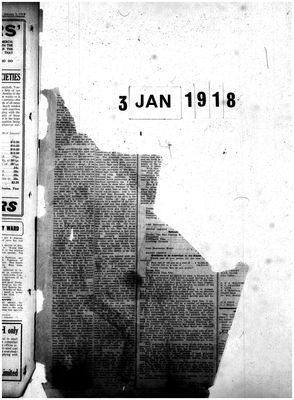 Barrie Examiner, 3 Jan 1918