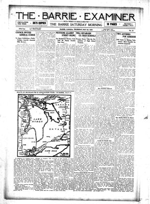 Barrie Examiner, 20 May 1920