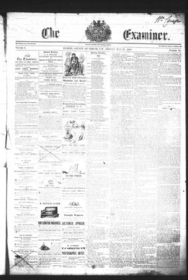 Barrie Examiner, 27 May 1864