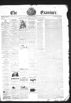 Barrie Examiner, 17 Jun 1864