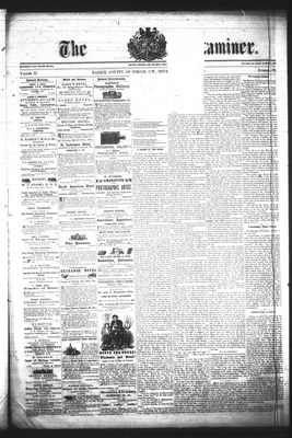 Barrie Examiner, 13 Jul 1865