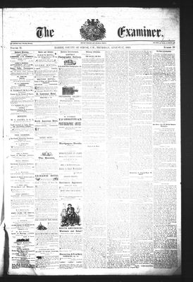 Barrie Examiner, 17 Aug 1865