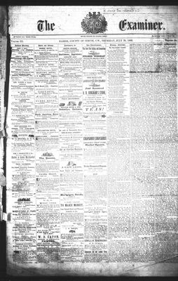 Barrie Examiner, 26 Jul 1866