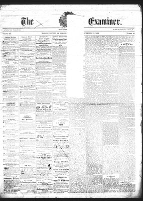 Barrie Examiner, 13 Dec 1866