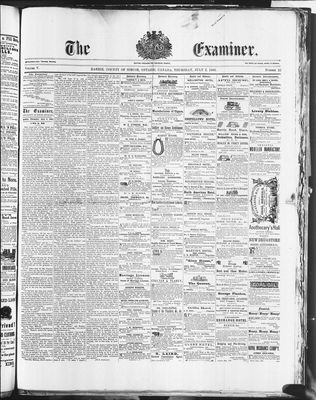 Barrie Examiner, 2 Jul 1868