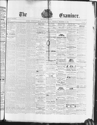 Barrie Examiner, 10 Dec 1868