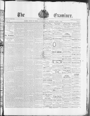 Barrie Examiner, 4 Mar 1869