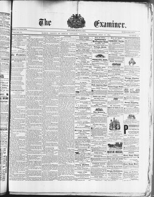 Barrie Examiner, 15 Jul 1869