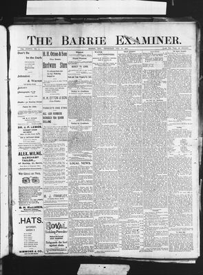 Barrie Examiner, 28 Feb 1901