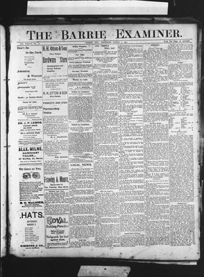 Barrie Examiner, 7 Mar 1901