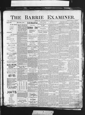 Barrie Examiner, 14 Mar 1901