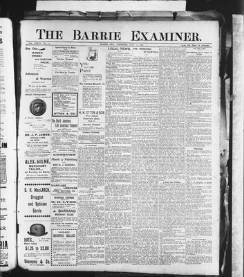 Barrie Examiner, 13 Jun 1901