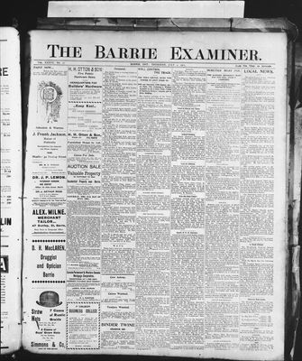 Barrie Examiner, 4 Jul 1901