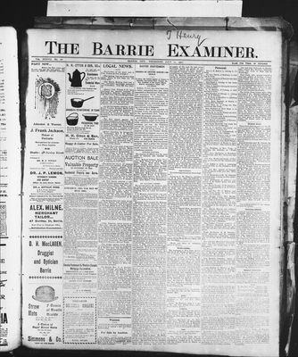 Barrie Examiner, 11 Jul 1901