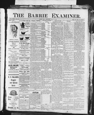 Barrie Examiner, 25 Jul 1901