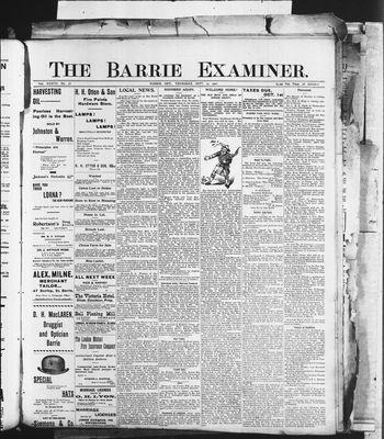 Barrie Examiner, 19 Sep 1901