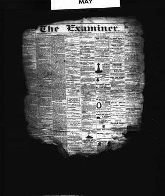 Barrie Examiner, 15 May 1879