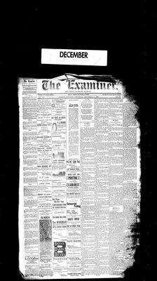 Barrie Examiner, 6 Dec 1883