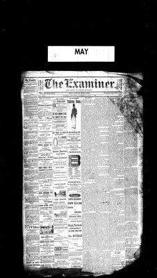 Barrie Examiner, 1 May 1884