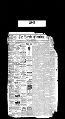 Barrie Examiner, 5 Jun 1884