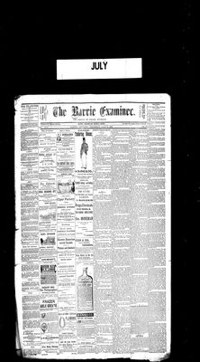 Barrie Examiner, 2 Jul 1885