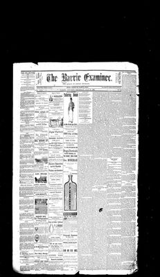 Barrie Examiner, 23 Jul 1885