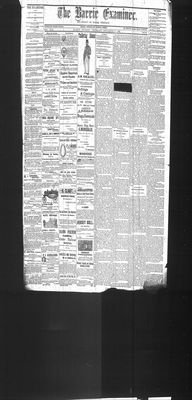 Barrie Examiner, 17 Dec 1885