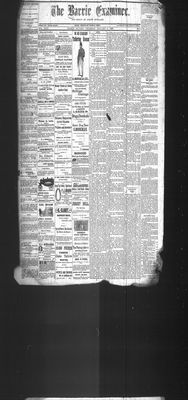 Barrie Examiner, 14 Jan 1886